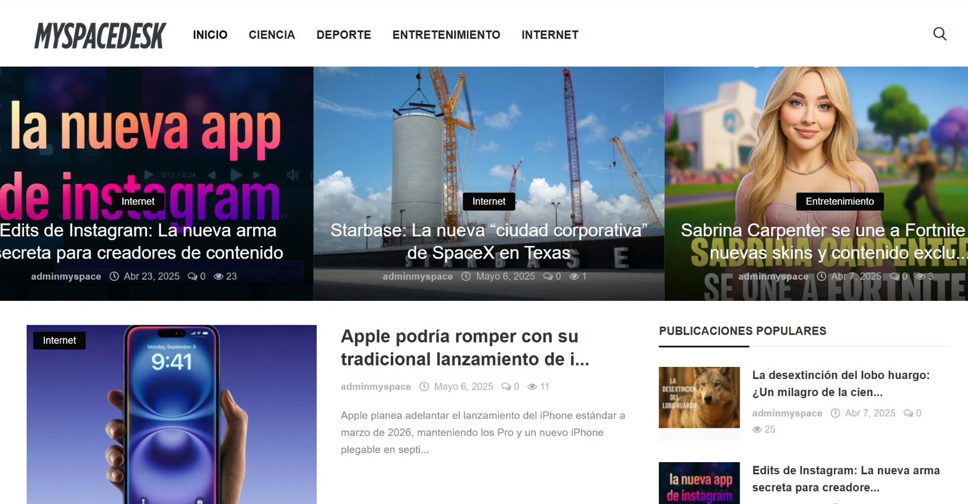 MySpaceDesk plataforma de gestión de espacios de trabajo